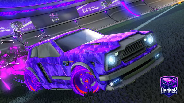 A Rocket League car design from MRBusterino