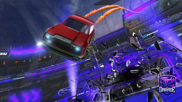 A Rocket League car design from XSword10