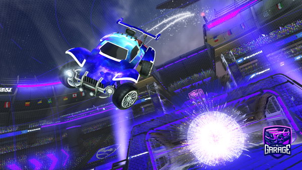 A Rocket League car design from Kolbert