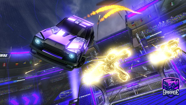 A Rocket League car design from aeudox