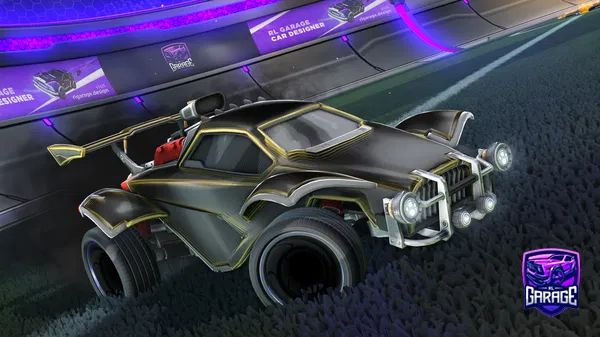 A Rocket League car design from Hamburgler