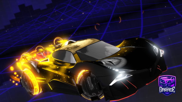 A Rocket League car design from Flying_Lama_11