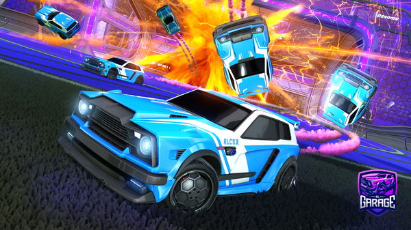 A Rocket League car design from jezzyjaxon
