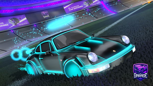 A Rocket League car design from Fster21