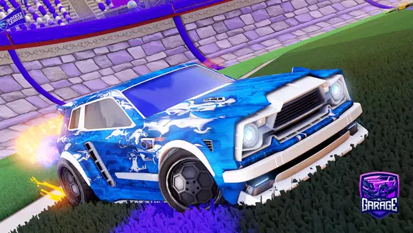 A Rocket League car design from AQUA_Flexxer