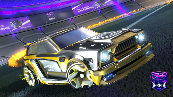 A Rocket League car design from Teamneron