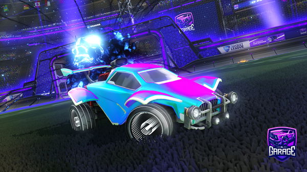 A Rocket League car design from LrnzWrld