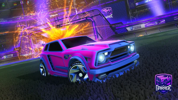 A Rocket League car design from vassadi02