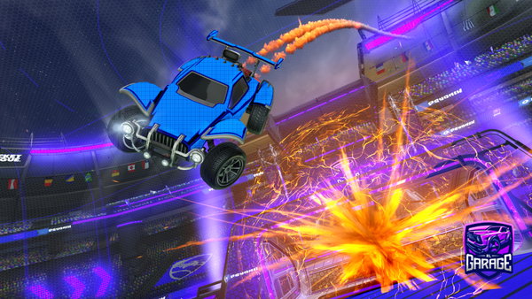 A Rocket League car design from DBxCarlin17