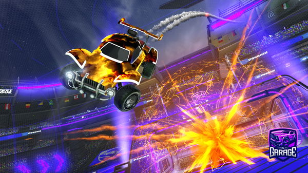 A Rocket League car design from yasotocrazy9