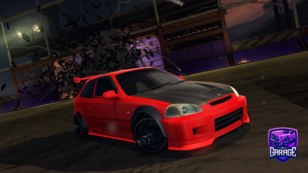 A Rocket League car design from SrMoscou