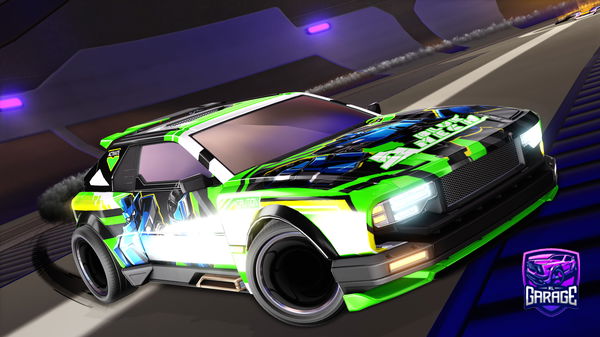 A Rocket League car design from FireSchorcher