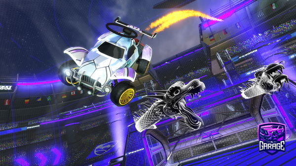 A Rocket League car design from Uptx_maghxst