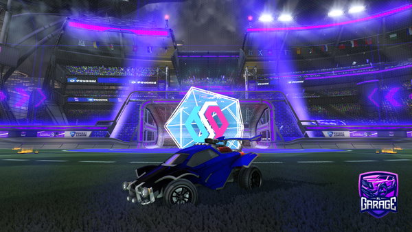 A Rocket League car design from Mingus123