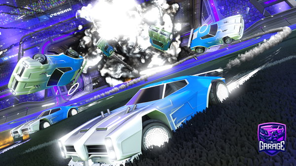 A Rocket League car design from Kibmeisteroscar