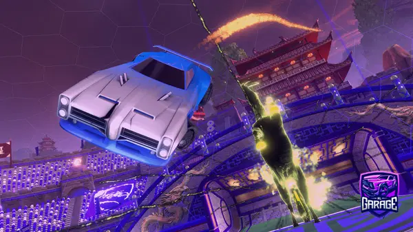 A Rocket League car design from Dunezys