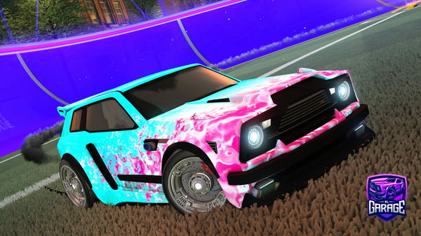 A Rocket League car design from Rubyisamisfit