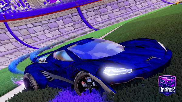 A Rocket League car design from tikoo