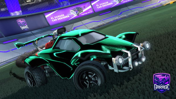 A Rocket League car design from FuzzyForever