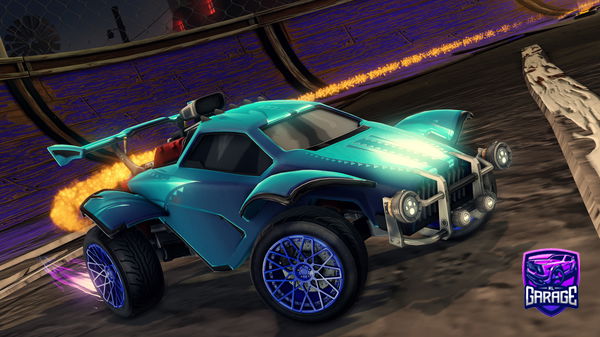 A Rocket League car design from Verrkami