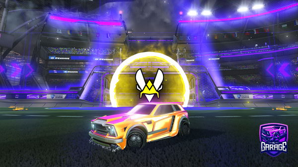 A Rocket League car design from 0UTKAST