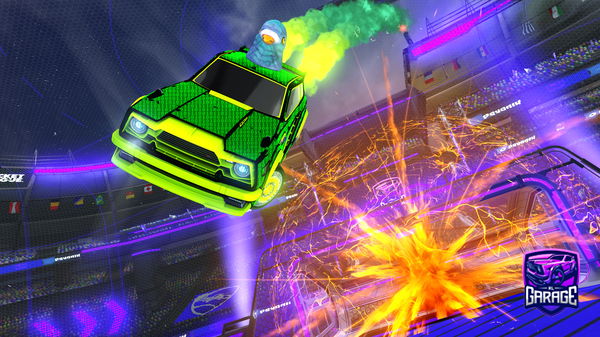 A Rocket League car design from Tjbtheassassin