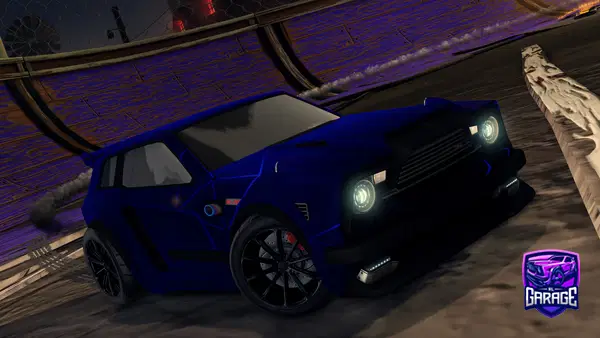 A Rocket League car design from WIKASHIwim