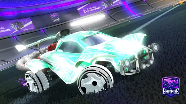 A Rocket League car design from Mc_FLY7996