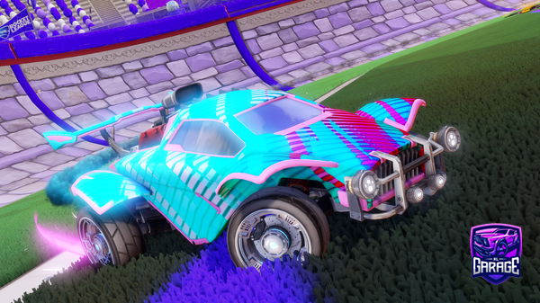 A Rocket League car design from BurntSiennaEndo