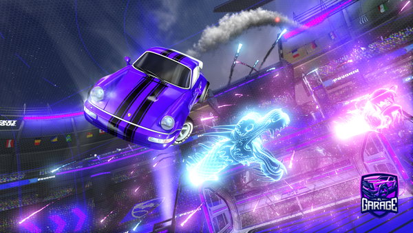 A Rocket League car design from NInjaAndy6