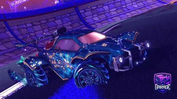 A Rocket League car design from CrspyChkn