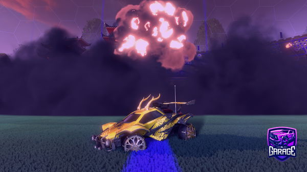 A Rocket League car design from Racewolf275