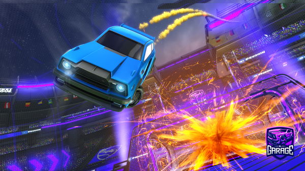 A Rocket League car design from Coop24441