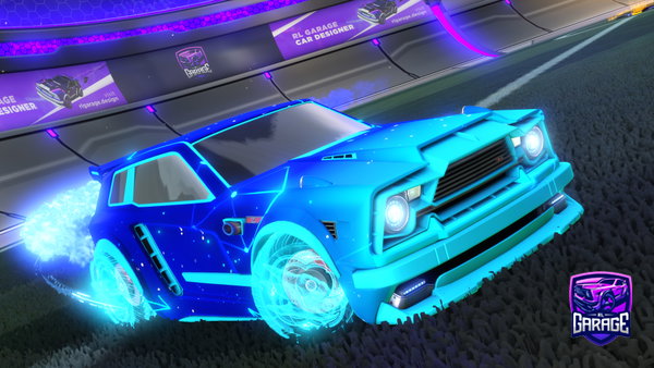 A Rocket League car design from King_Fede