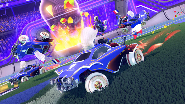 A Rocket League car design from irosario78