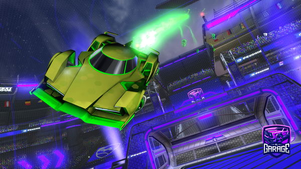 A Rocket League car design from megagamer1102