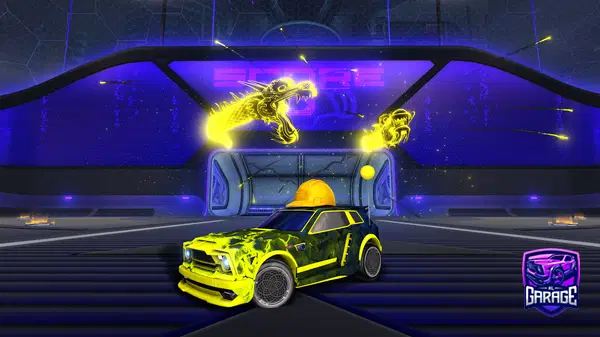 A Rocket League car design from RavenGletcher