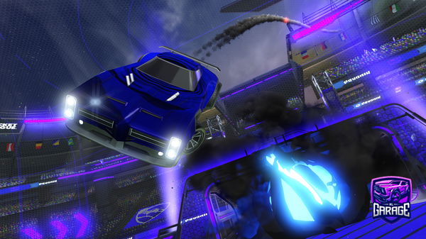 A Rocket League car design from Spark_GamerX