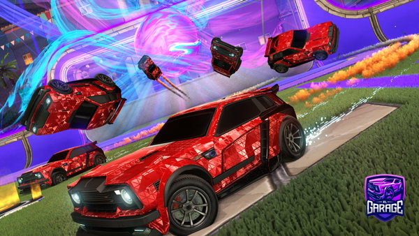 A Rocket League car design from AtrainNavy04