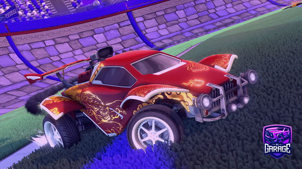 A Rocket League car design from Egfe