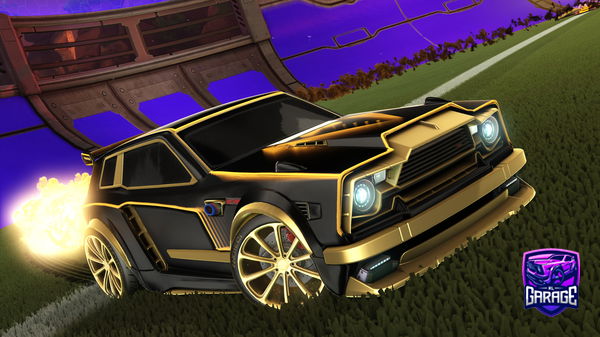 A Rocket League car design from Jeffa96