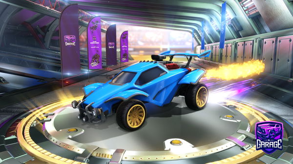 A Rocket League car design from Mnotho