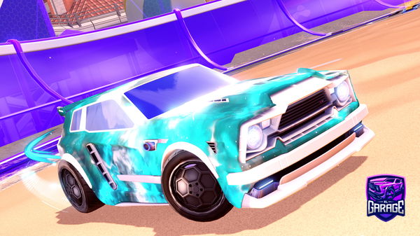 A Rocket League car design from P1zzaIsCool