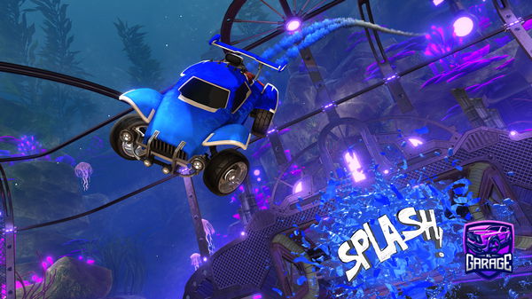 A Rocket League car design from X7-Ha7za