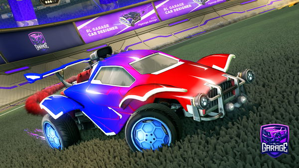 A Rocket League car design from TheOriginalG787