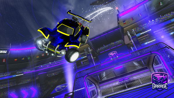 A Rocket League car design from NJT