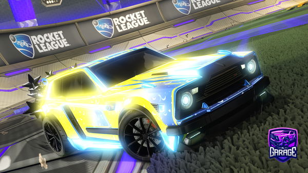 A Rocket League car design from GooseXL