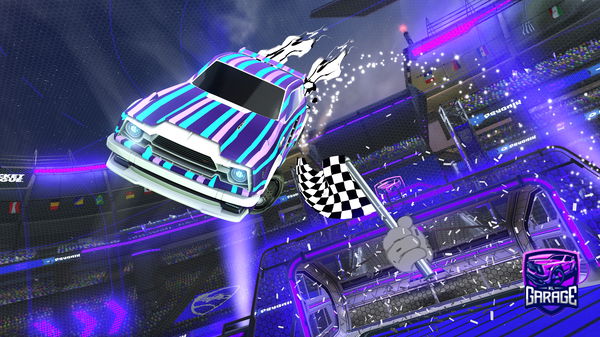 A Rocket League car design from AshotlWotl