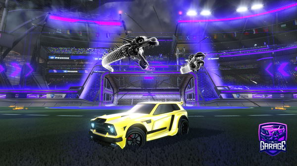 A Rocket League car design from TRA_X