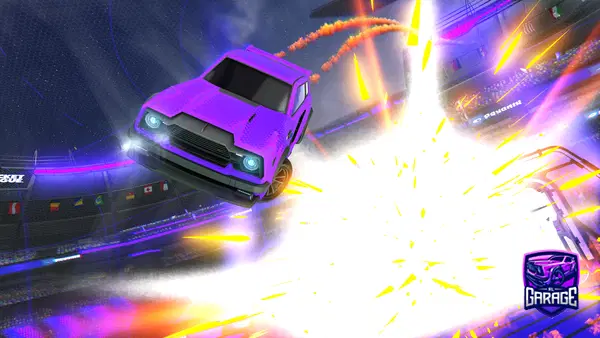 A Rocket League car design from Regalitoplay